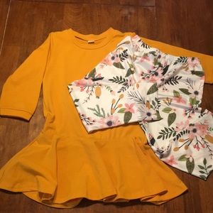 NWOT Cute Spring Inspired Floral Boutique Outfit
